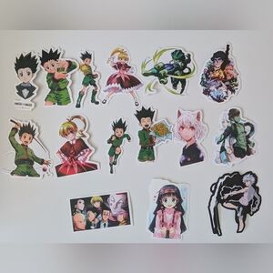 Hunter x Hunter Stickers - 15 Stickers